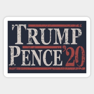 Vintage Trump Pence 2020 Sticker